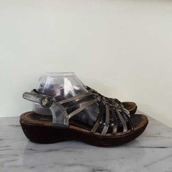 Dansko Dana Metallic Brown Strappy Sandals Women’s Size 9.5 - Picture 4 of 10